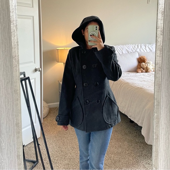 J-Lo winter peacoat gray - Picture 8 of 10